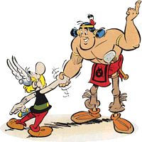 Umpah-Pah trifft seinen Bruder Asterix