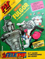 Pif Gadget 870 Fulgor (Un robot avec un bras monté sur ressort qui envoie son poing)
