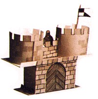 Eine Raubritter-Burg